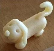 イーキンシールで作った犬