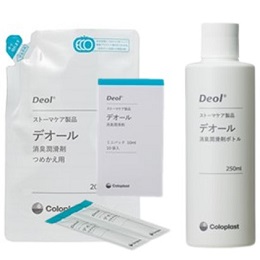 デオール消臭潤滑剤ボトル